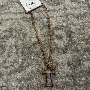 Gold Cross Necklace